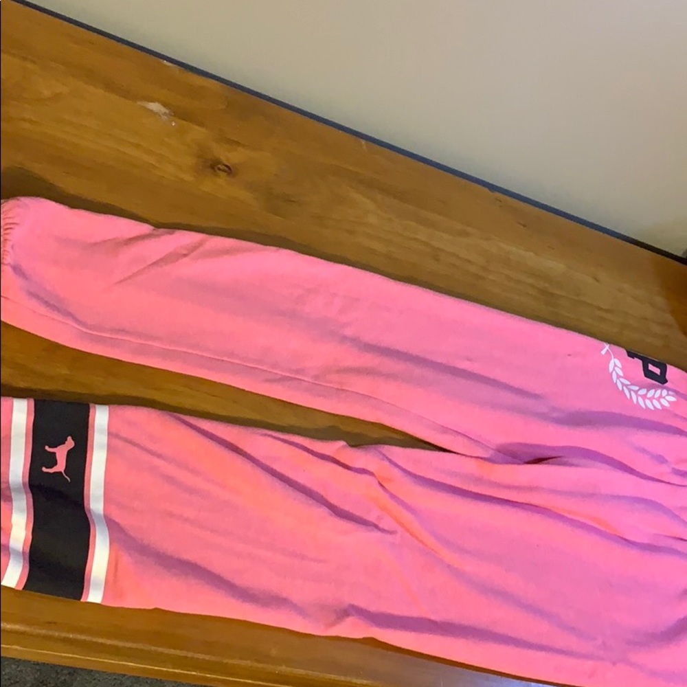 pink comfy joggers